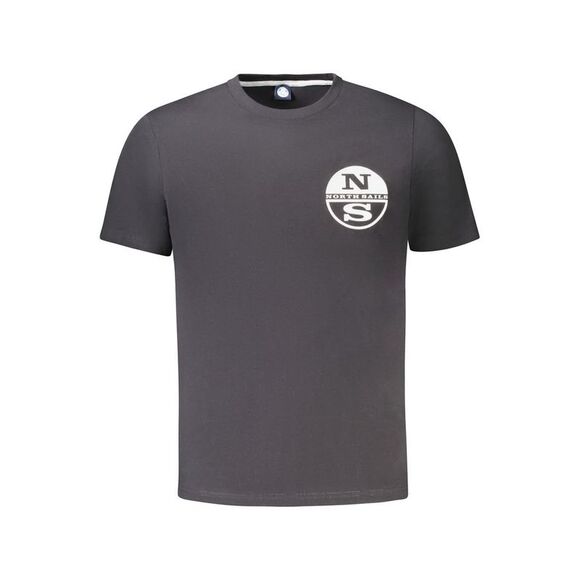 North Sails Black Cotton Men's Men's T-Shirt